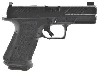 Shadow Systems MR920 Combat Pistol SS-1006, 9mm, 4", Striker-Fired, Optics Cut, Green Tritium, Black, 15 Rds