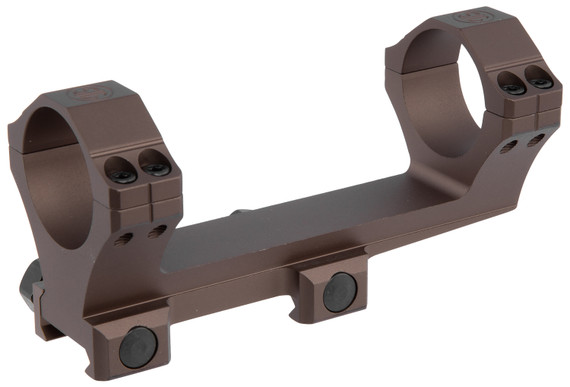 Sig Sauer Electro-Optics SOA20005 Alpha2 1-Pc Base & 30mm Ring Combo For MAR Rifle Flat Dark Earth Anodized Finish 6061-T6 Aluminum 0 MOA