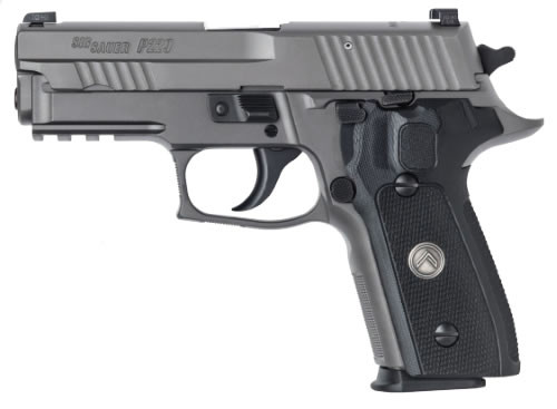 Sig Sauer P229 Legion Pistol E29R-40-LEGION, 40 S&W, 3.9 in BBL, Single/Double, Black G10 Grips, X-Ray3 Sights, Gray PVD Finish, 12+1 Rds