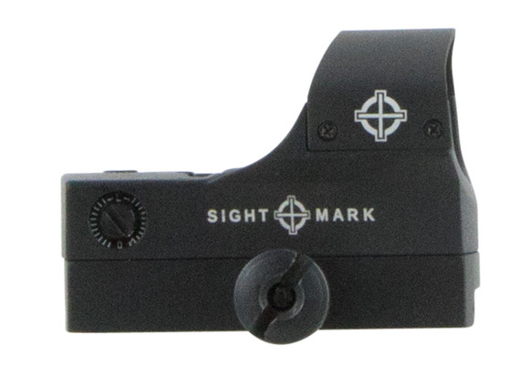 Sightmark SM26001 Core Shot 1x 28x19mm Obj 5 MOA Illuminated Red Dot Black CR2032 (1)