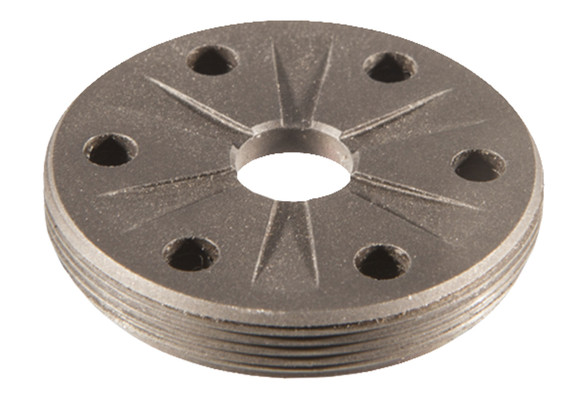 SilencerCo AC696 Saker Front Cap Flat 223 Remington/5.56 NATO Stainless Steel
