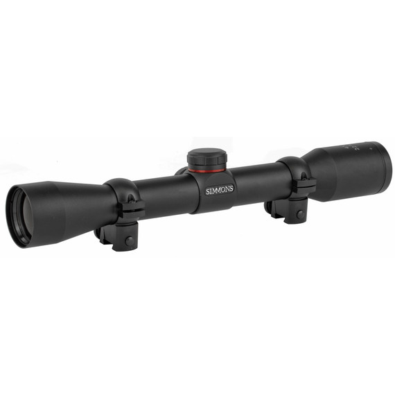 Simmons 22 Mag Rimfire Rifle Scope, 4X32mm, 1 in, TruPlex Reticle, Rings Included, Matte Black Finish 511022