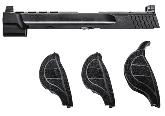 Smith & Wesson 11872 Performance Center Slide Kit NMS 9mm 5 in Adjustable Black Amornite