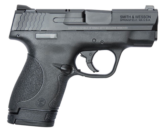 Smith & Wesson 13292 M&P 9 Shield Don't Tread On Me 9mm Luger 3.10 in 8+1 Black Black Polymer Grip