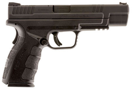Springfield XD Mod.2 Tactical Pistol XDG9401B, 9mm, 5 in BBL, Dbl Act, Poly Grips, Fib Opt Front/White Dot Rear Sights, Black Finish, 10+1 Rds