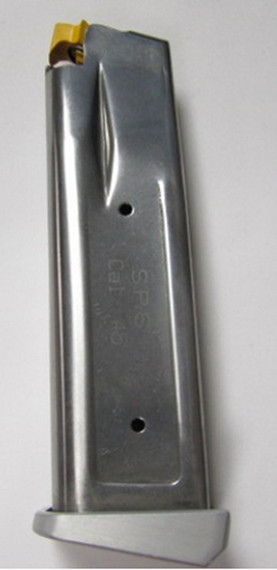 SPS MHA120-45 OEM Silver Detachable with Aluminum Floor Plate 13rd for 45 ACP SPS Pantera