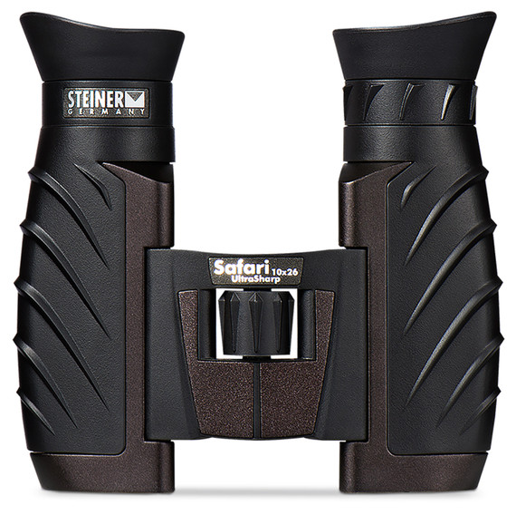 Steiner 2218 Safari Ultrasharp 10x42mm Roof Prism Black Rubber Armor