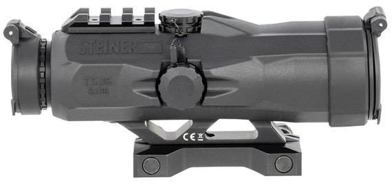Steiner 8798762 T536 T-Sight 5.56 Black Rubber Armor 5x32mm Illuminated Rapid Dot 7.62 Reticle