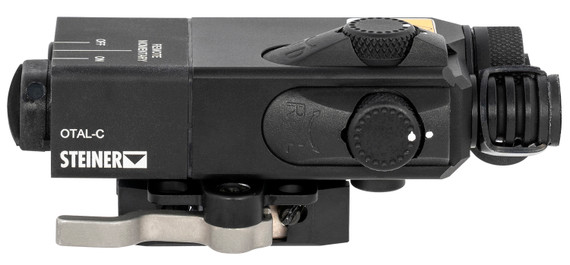 Steiner 9056 OTAL-C IR Laser 0.7mWt 850nM Wavelength IR Pointer with Black Finish & QD HT Mount