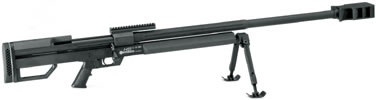 Steyr HS .50 Sporting Rifle 610131, .50 BMG, 33 in Fluted BBL w/Brake, Bolt-Action, Single Shot, Black Syn Stock, Blue Finish, 1 Rd