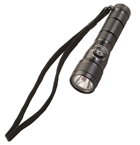 Streamlight 51056 Night Com LED Flashlight 105 Lumens CR123A (2) Aluminum Black