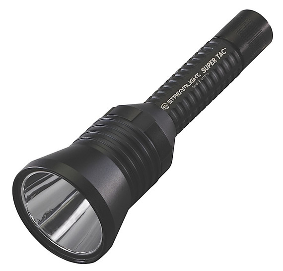 Streamlight 88700 Super Tac LED Flashlight CR123A (2) Aluminum Black