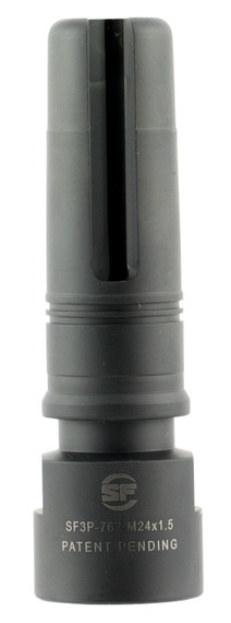 Surefire SF3P762M24X1 Suppressor Adapter Flash Hider AK-47 7.62x39mm Stainless Steel 3.8 in
