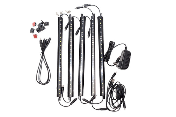Surelock Security 3LED12V5 SureBright Wand Kit Black 12 in 5 Pack