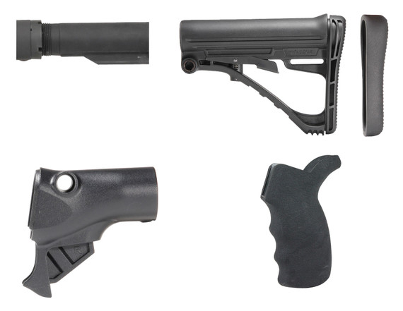 TacStar 1081221 Shotgun Collapsible Stock Kit Remington 870 Polymer Black