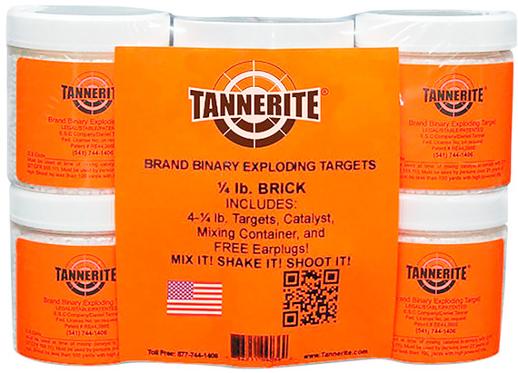 Tannerite 14BR Exploding Target 1/4 lb targets 4 Per Case