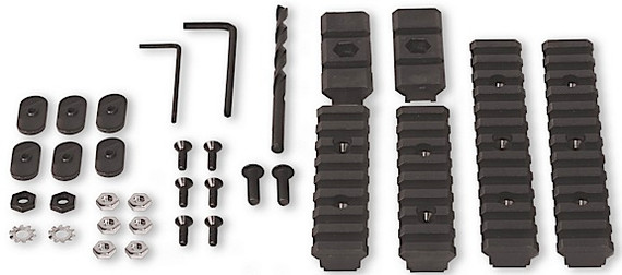 Tapco 16678 Intrafuse Ultimate Accessory Rail Set Picatinny Style Black Finish