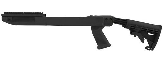 Tapco 16751 Intrafuse 10/22 T6 Standard Stock System Composite Black