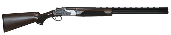 CZ-USA 06456 WingShooter Elite 20 Gauge 3 in 2rd 28 in Gloss Black Chrome Barrel, Engraved Satin-Gloss Chrome Metal Finish, Turkish Walnut Stock Includes 5 Chokes, Shotgun