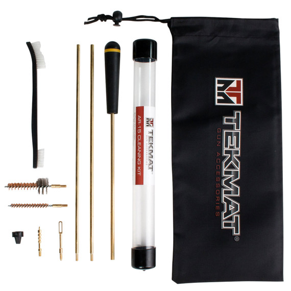 TekMat TEKCKAR15 AR-15 Cleaning Kit .22 Cal Rifle 8 Pieces