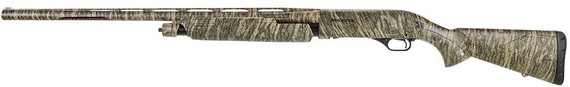 Winchester 512293292 SXP 12 Gauge 3.5 in 4+1 (2.75 in) 28 in Vent Rib Barrel w/Chrome-Plated Chamber & Bore, Aluminum Alloy Receiver, TruGlo Fiber Optic Sight, Mossy Oak Bottomland Camo, Synthetic Stock w/Inflex Recoil Pad, Shotgun