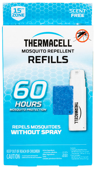 Thermacell RB5 Repellent Refill Effective 15 ft Odorless Repellent Effective Up to 60 hrs