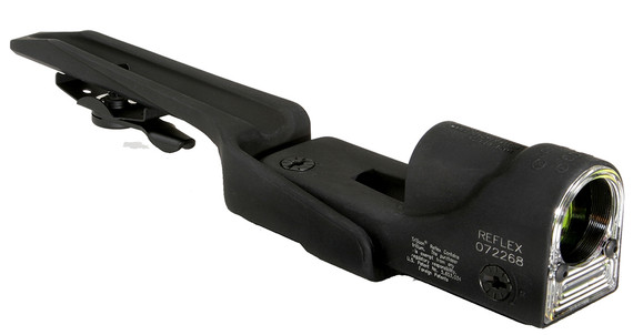 Trijicon 800022 Reflex II 1x 12.9 MOA Triangle Triangle Amber Black
