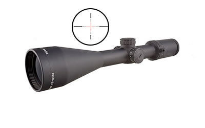 Trijicon AccuPower, 2.5-10x56 Riflescope, MIL-Square Crosshair With Red LED, 30mm Tube 1900016