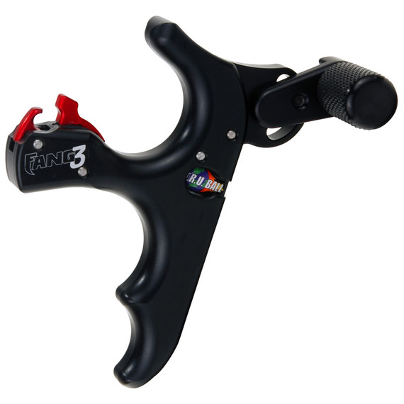 TRU Ball Fang 3 Release 3 Finger Black TFG3-BK