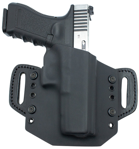 TX 1836 Kydex OATH215 OathKeeper OWB Black Kydex Belt Slide Fits 1911 Fits 5in Barrel Right Hand