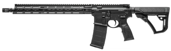 Daniel Defense 0212802081047 DDM4 V7 5.56x45mm NATO 30+1 16 in Threaded Barrel w/Flash Suppressor, Black Hard Coat Anodized Receiver, 6 Position Stock w/SoftTouch Overmolding, Rifle