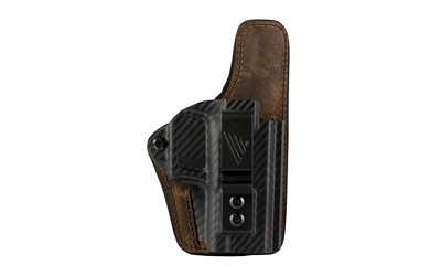 Versacarry Comfort Flex Custom CFC211XDM, Inside Waistband Holster, Fits Springfield XDM, Leather and Kydex, Distressed Brown