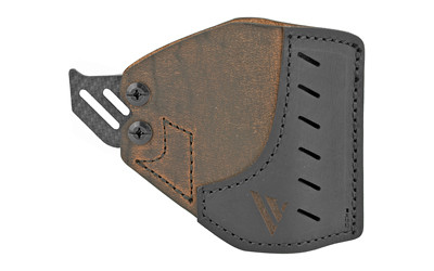 Versacarry Pocket Holster PK22, Fist Small 1911 Pistols, Black and Distressed Brown Color