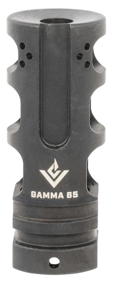 VG6 Precision APVG200016A GAMMA Black Nitride 17-4 Stainless Steel with 5/8 in-24 tpi Threads 2.21 in OAL for 6.5 Creedmoor, 6.5 Grendel, 6.8mm Rem SPC (M5 Platform)