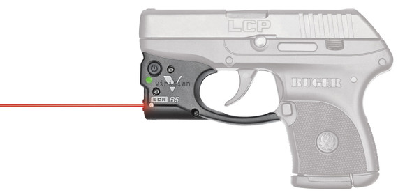 Viridian 9200011 Reactor R5-R Gen 2 Red Laser with Holster Black Ruger LCP