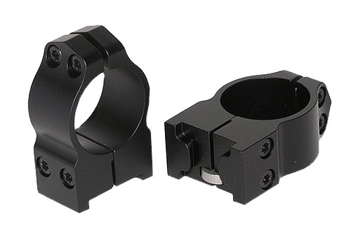 Warne 2-Piece Scope Mounts, Ruger #1, Mini 14/30, Blackhawk, 1 in Rings High, Matte Black | 2RM