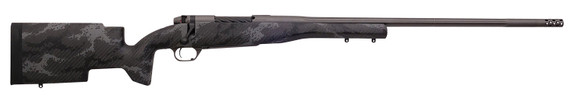 Weatherby MAP01N303WR8B Mark V Accumark Pro 30-378 Wthby Mag 2+1 Cap 26in Tungsten Gray Cerakote Rec/Barrel Black Carbon Fiber Stock with Gray Sponge Pattern Accents Right Hand (Full Size)