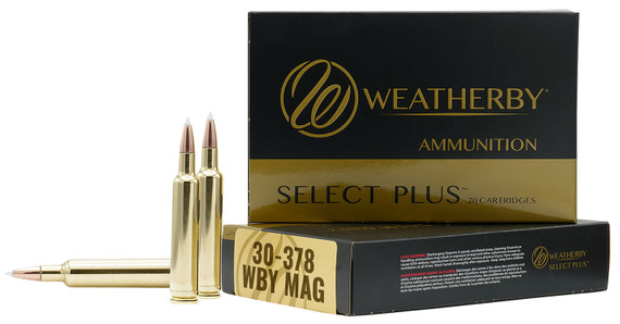 Weatherby N303200ACB Select Plus 30-378 Wthby Mag 200 gr AccuBond 20 Bx/ 10 Cs