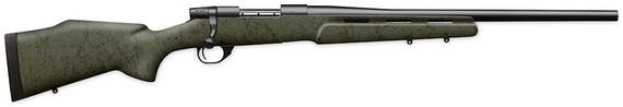 Weatherby Vanguard Series 2 Range Certified Varmint Rifle VTS308NR2O, 308 Winchester, 22 in, Bolt Action, Grn Monte Carlo, Blk SpiderWeb Stock, Bead Blast Finish, 5 + 1 Rds