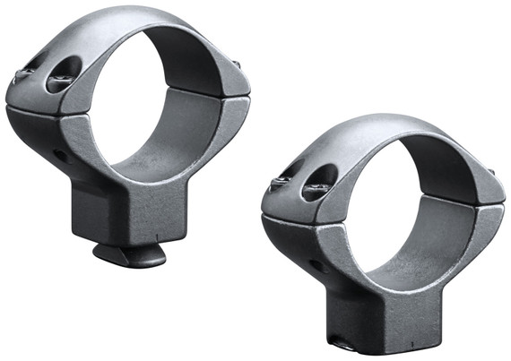 Weaver 1 in Dovetail Medium Matte Black Scope Rings | 47911