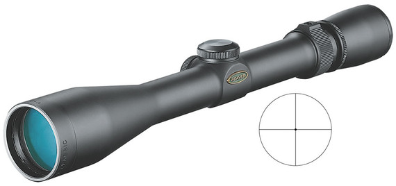 Weaver V16 Rifle Scope 849410, 4-16x, 42mm Obj, 1 in Tube Dia, Black, Fine Crosshair Reticle