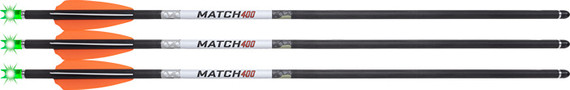 Wicked Ridge Xbow Arrow Match 400 Carbon 20 in Alpha Brite 3Pk HEA-768.3