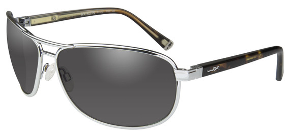 Wiley X ACKLE02 Klein Eye Protection Smoke Grey Lens Silver