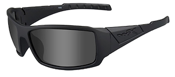 Wiley X Eyewear SSTWI08 Twisted Safety Glasses Matte Blk Plrzd