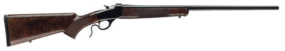 Winchester 534293207 Model 1885 Low Wall Hunter 222 Rem 1rd 24 in Octagon Polished Blued Grade III/IV Oil Walnut Stock Right Hand (Full Size) No Sights