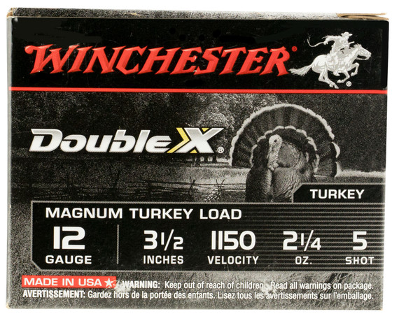 Winchester Double X Turkey 12 Gauge Shotshells | XXT12L5