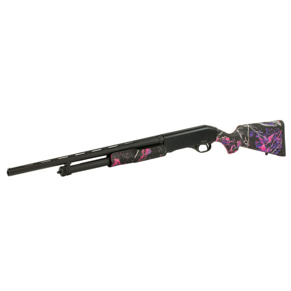 Stevens 22561 320 Field Compact 20 Gauge 3 in 5+1 22 in Matte Black Vent Rib Barrel, Matte Black carbon Steel Receiver, Muddy Girl Stock Includes Modified, Choke Tube, Shotgun