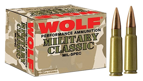Wolf Military Classic Ammunition 308 Winchester | MC308SP168