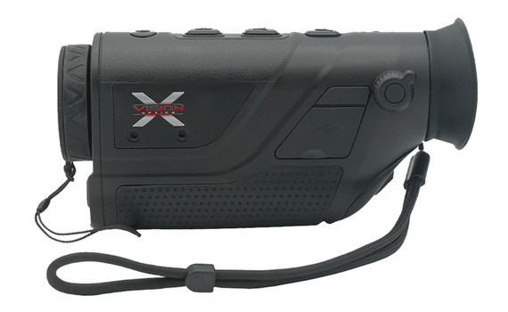 X-Vision 201201 TM50 Thermal Monocular Blackt 1.8-3.6x10mmt 1280x960 LCOSt 1t100 yds Detection Ranget 256x192 Thermal Sensort Photo/Video/PiP