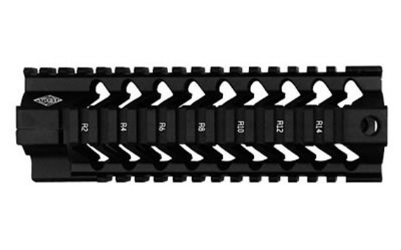 Yankee Hill Machine Co Slim Light Rail Series, Quad Rail, 7.3 in Carbine Length, Black Finish YHM-5110